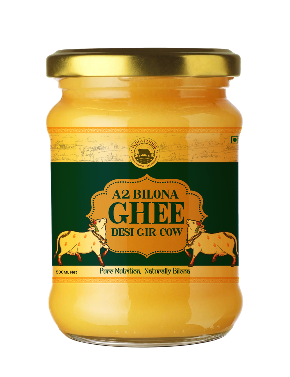 Indu Foods A2 Bilona Desi Gir Cow Ghee