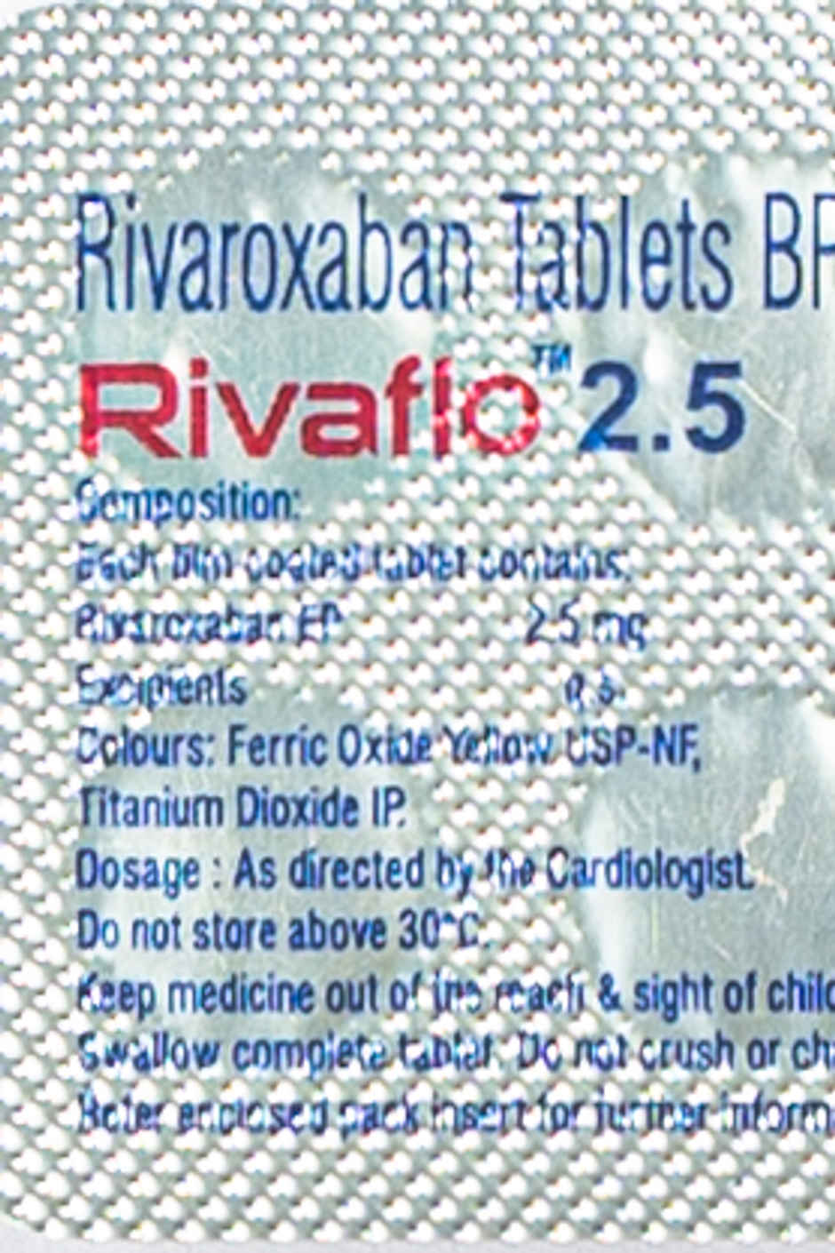 Rivaflo 2.5 Tablet