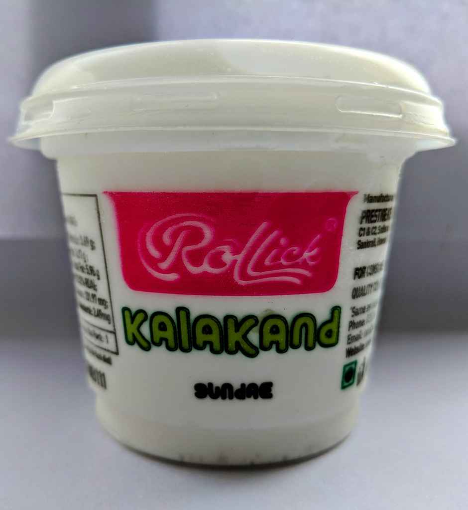 Rollick-Kalakand Sundae