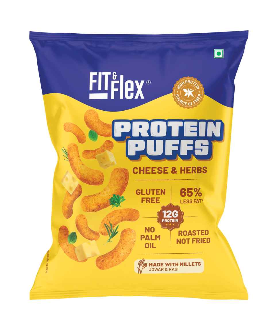 Fit & Flex Protein Puffs Cheese & Herbs