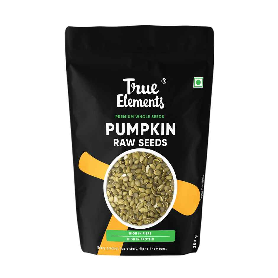 True Elements Raw Pumpkin Seeds - High Fibre & Protein