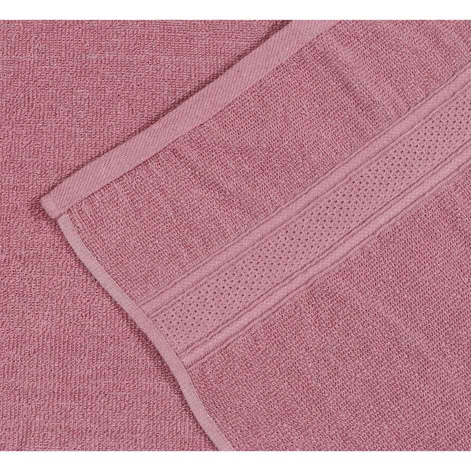 Dream Living Cotton Rich Bath Towel | 400 GSM | Ultra | Absorbent | Quick Dry I 68x138 cm Pink
