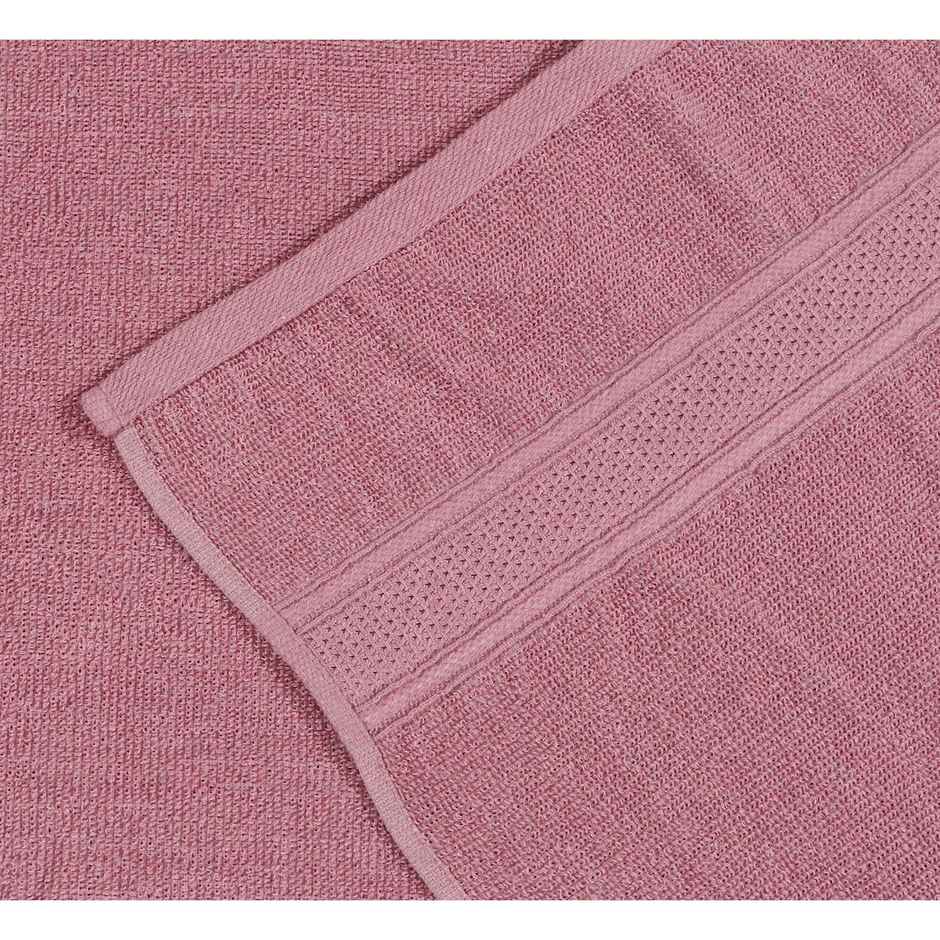 Dream Living Cotton Rich Bath Towel | 400 GSM | Ultra | Absorbent | Quick Dry I 27 x 55 in Pink