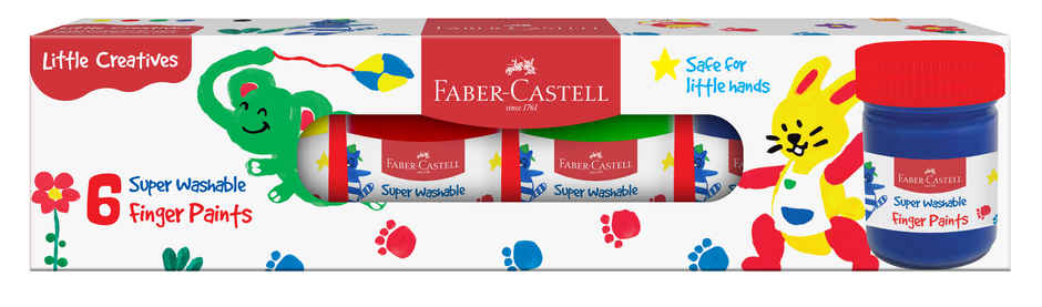 Faber-Castell Little Creatives Finger Paints