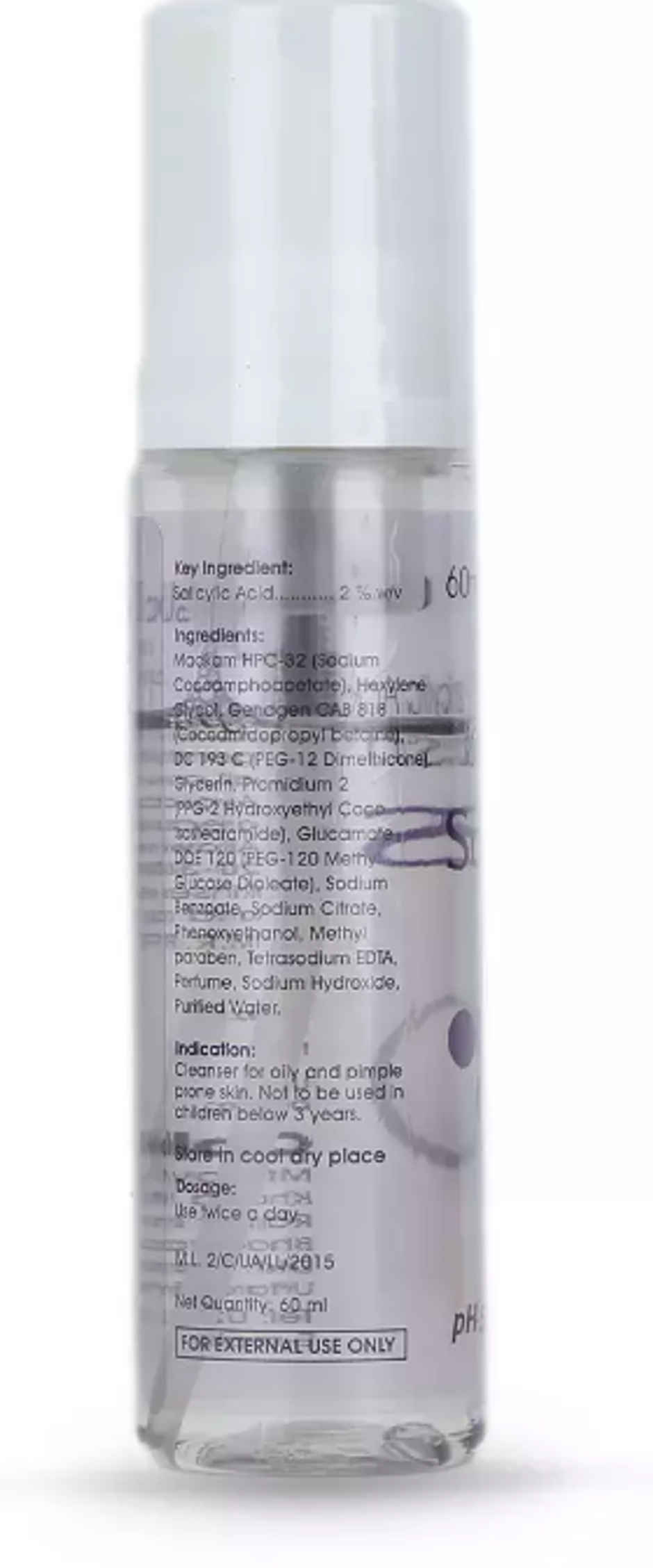 Saslic DS Foaming Face Wash