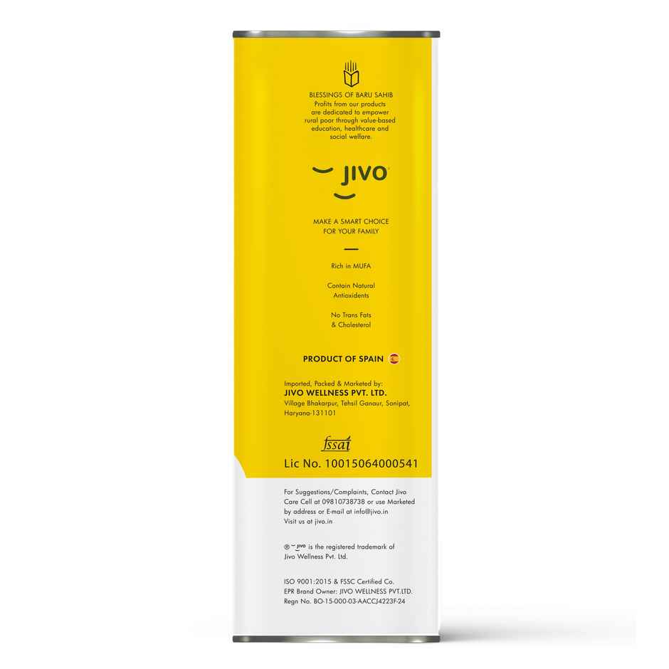 Jivo Daily Cooking Extra Light Olive Oil