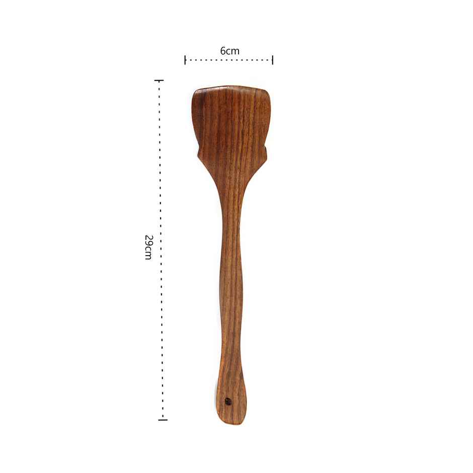 Petals Wooden Spatula - Dosa Palta/Taveta/Turner/Khurpi