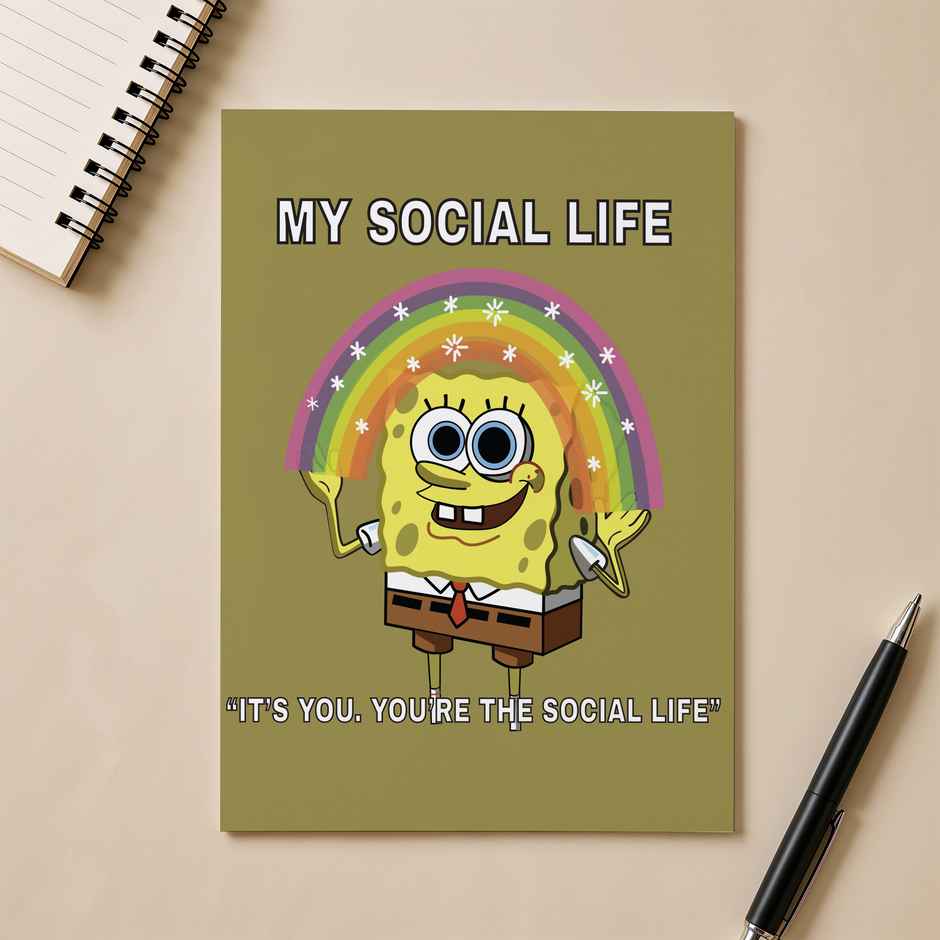 My Social Life Card | Happy Mail