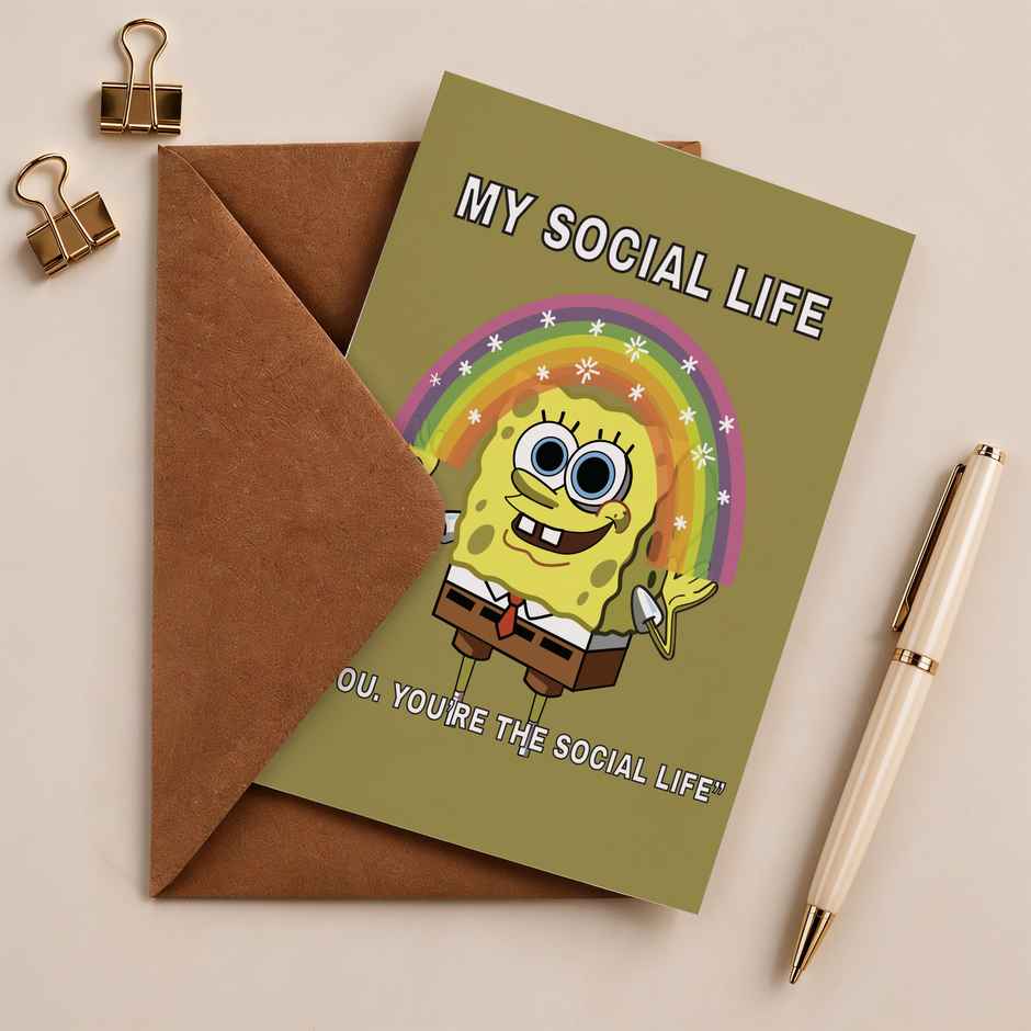 My Social Life Card | Happy Mail