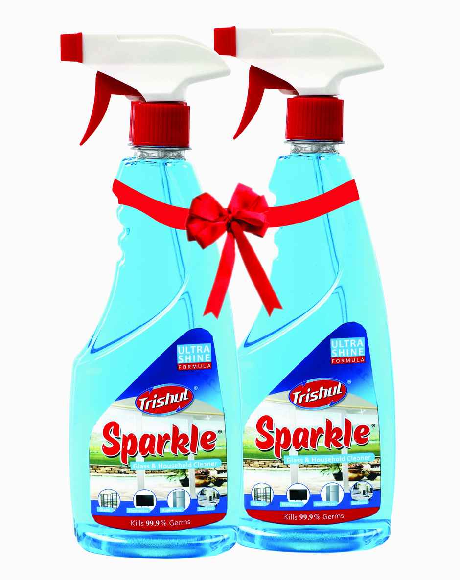 Trishul Sparkle Glass Cleaner Pack Of 2