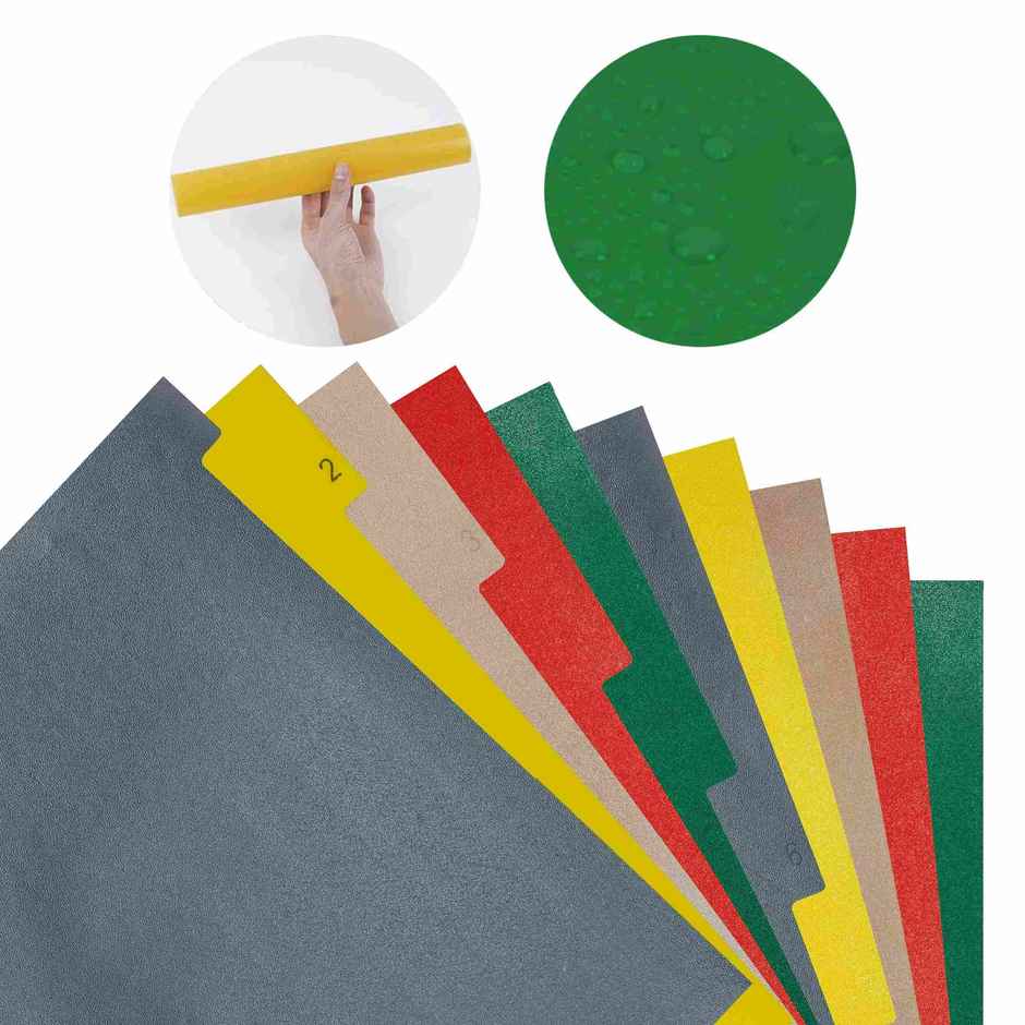 ABK Separator/Divider (Set of 10) - Multi Colour A4 Size