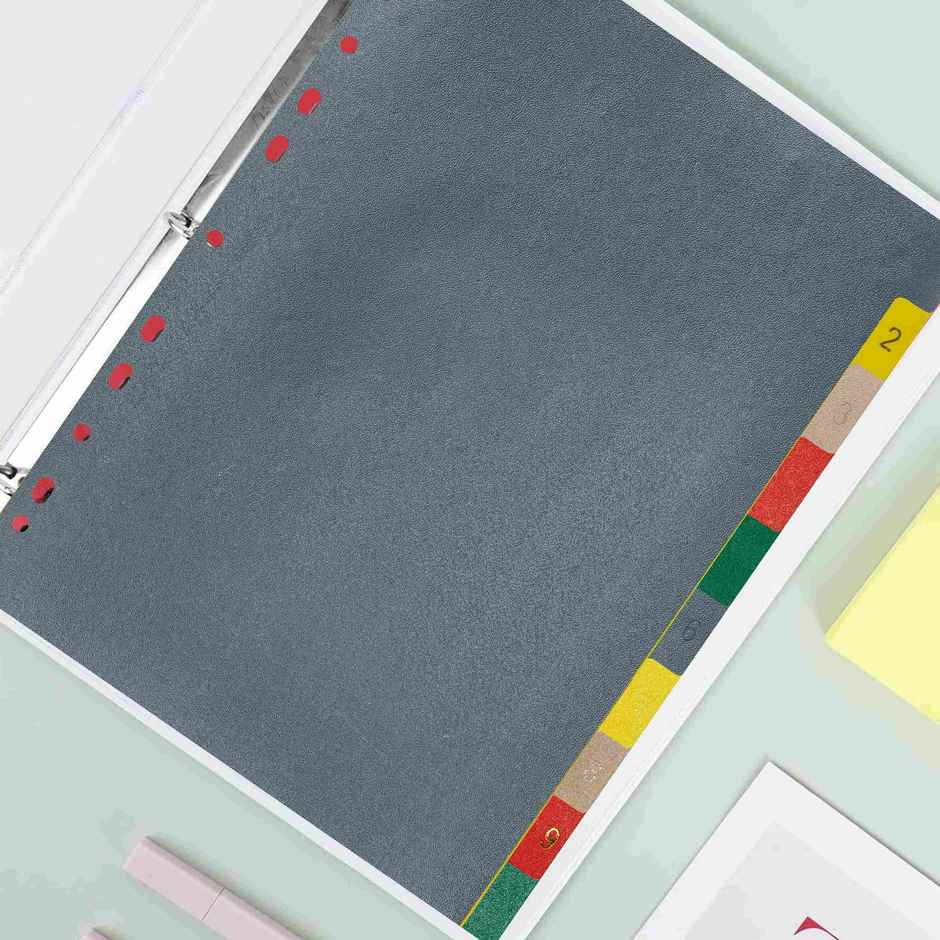 ABK Separator/Divider (Set of 10) - Multi Colour A4 Size