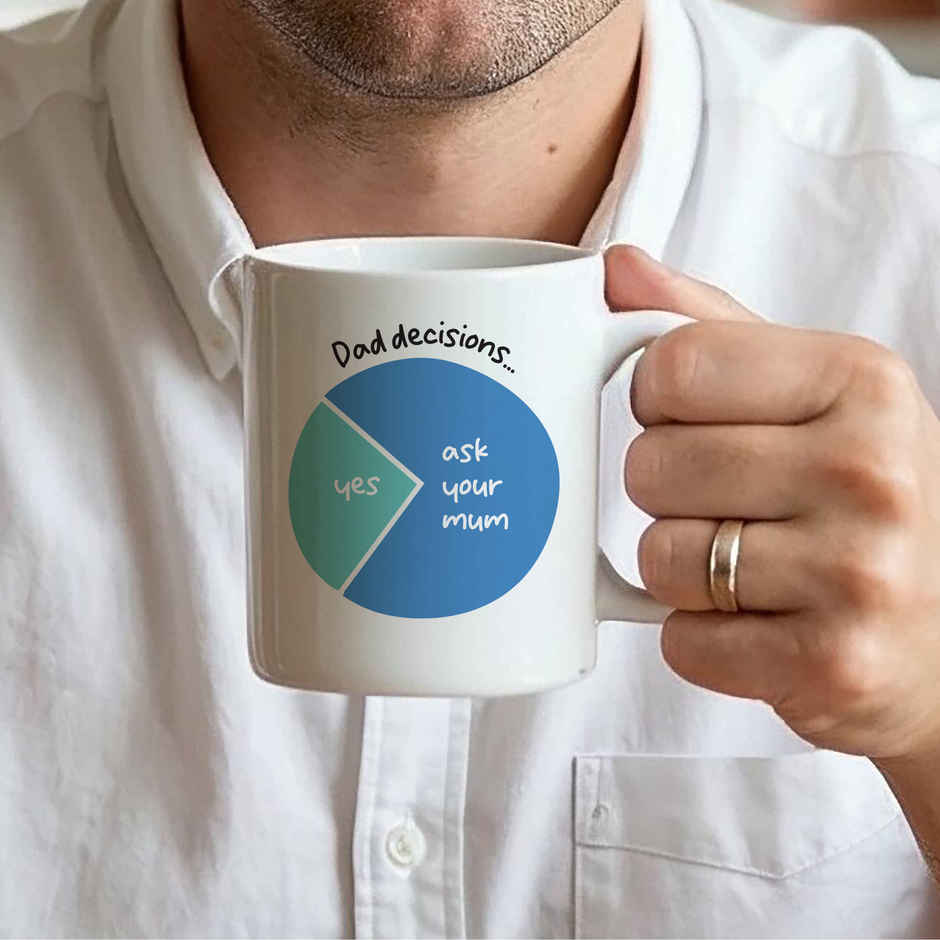 Dad Decisions Mug | Oye Happy