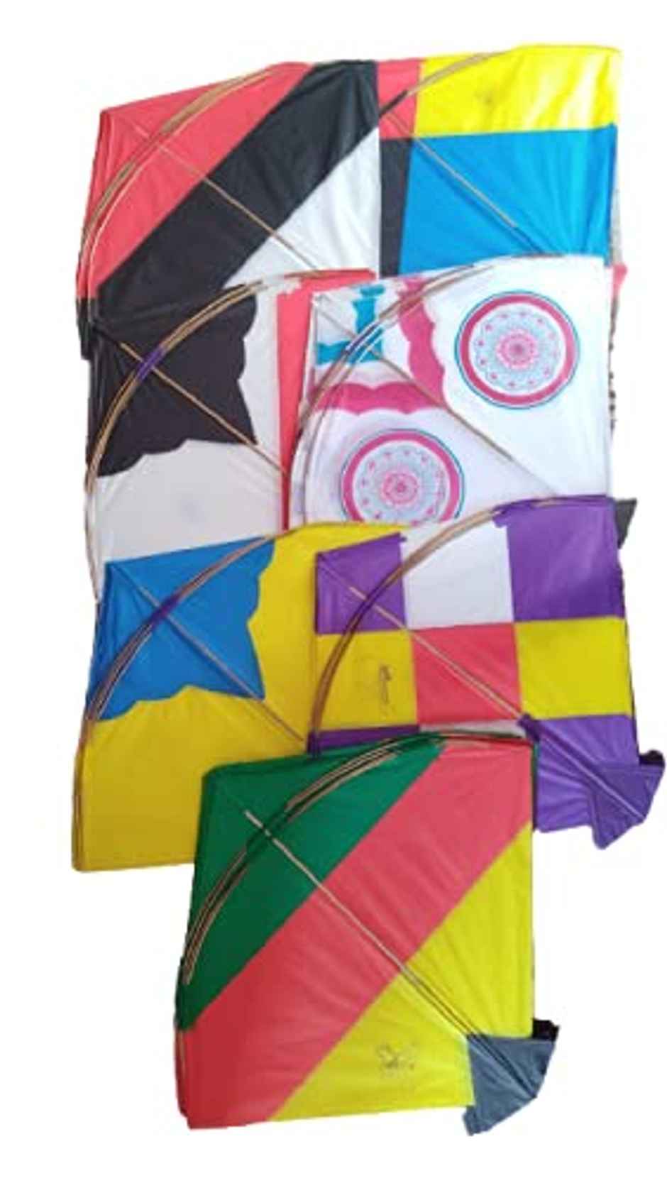 Kite | Multicolour | Pack of 5 | Color and Design May Vary | Tiyu traditions