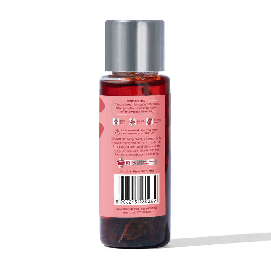 Nat habit Hibiscus Amla Hair Oil