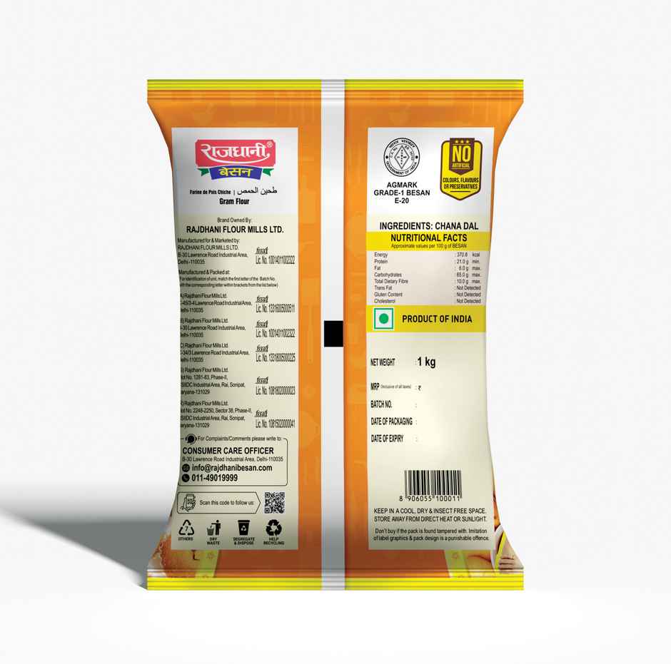 Rajdhani Besan Gram Flour
