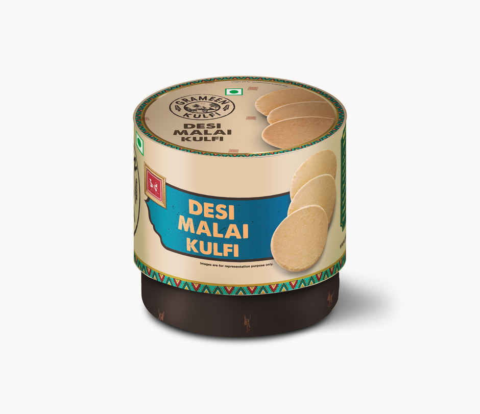 Grameen Slice Kulfi Desi Malai 3 Slices