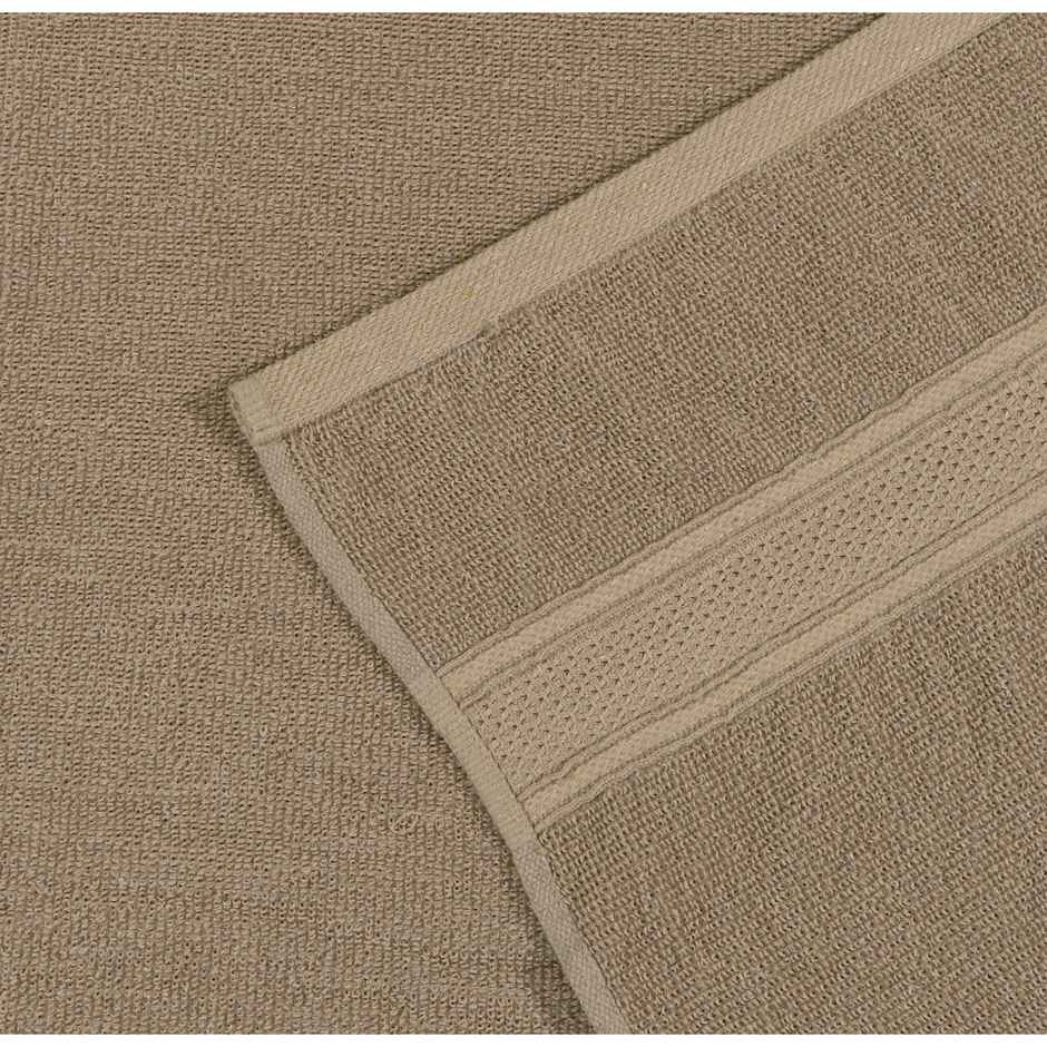 Dream Living Cotton Rich Bath Towel | 400 GSM | Ultra | Absorbent | Quick Dry I 68x138 cm Beige