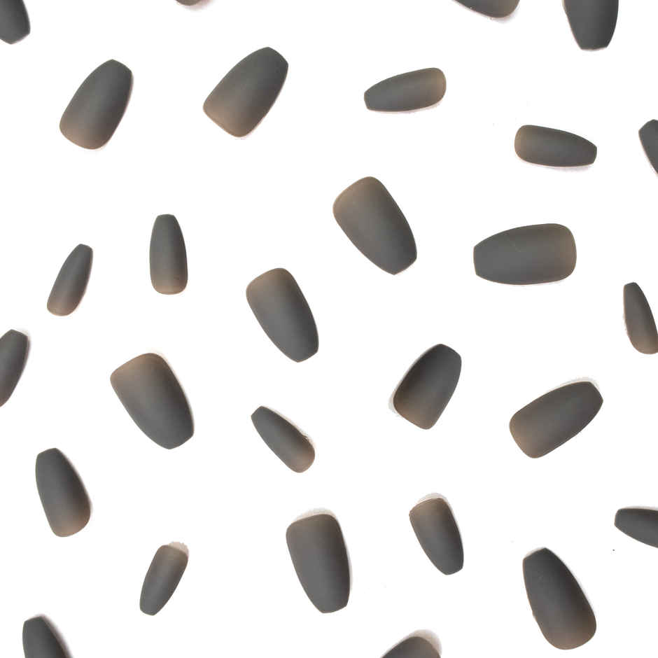 Nailinit Ash Grey Press On Nails