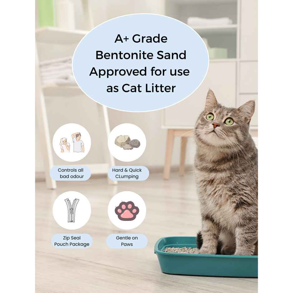 Tito Boo Mild Scented Bentonite Cat Litter