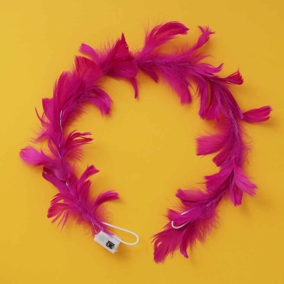 Feather LED Tiara | Birthday Celebration | Party Needs | Assorted | Propcon