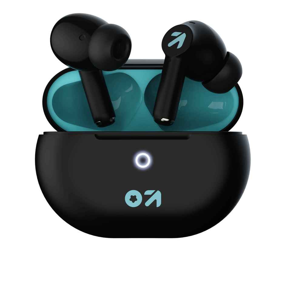 GOBOULT W40 with Quad Mic ENC, 48H Battery Life, |Electric Black, True Wireless