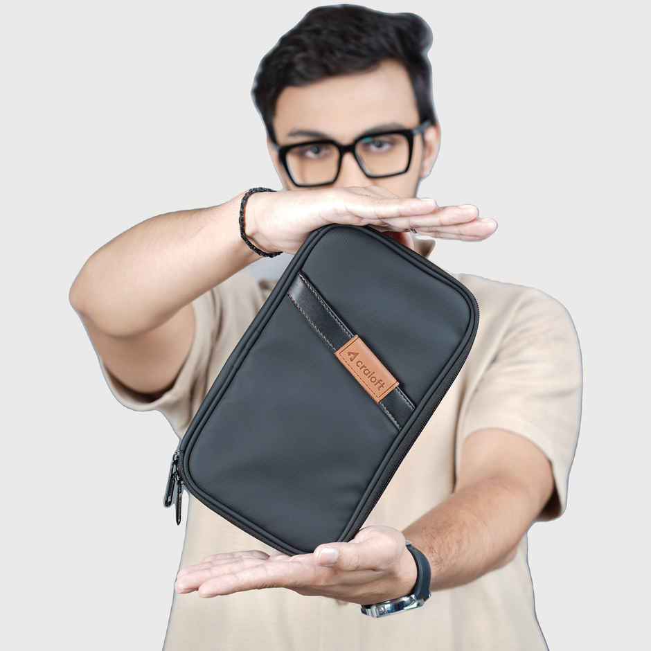 Craloft Family Passport Holder Bag Wallet Pouch Cover for Men & Women - Travel Essentials Organizer