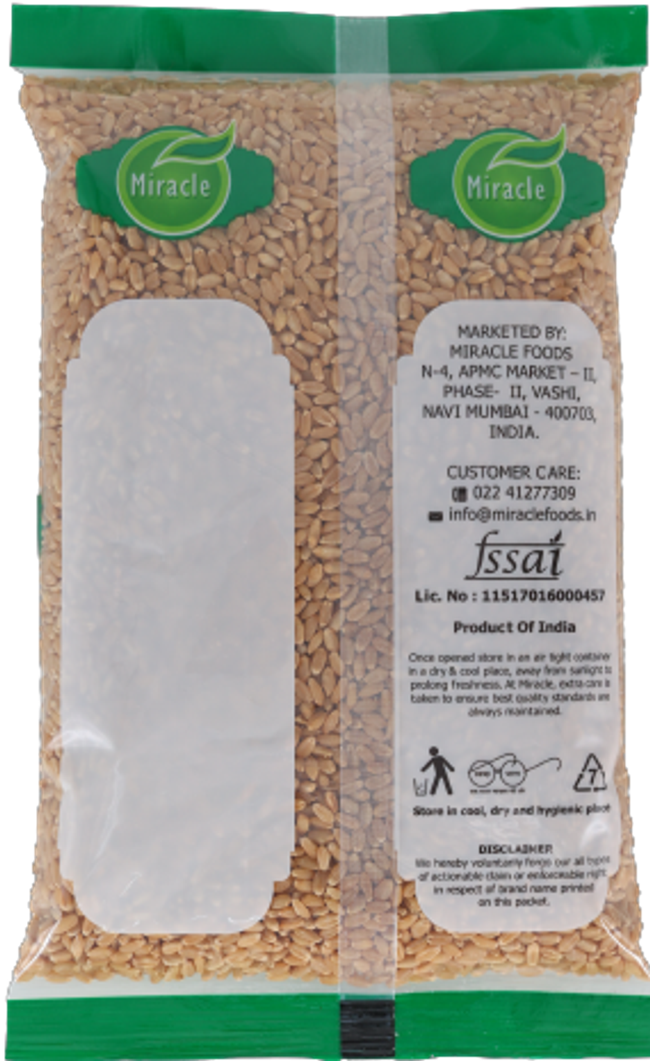 Miracle Regular Sharbati Wheat