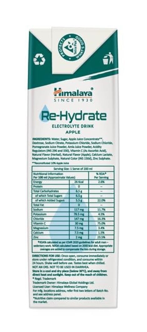 Himalaya Re-Hydrate Elec. Apple