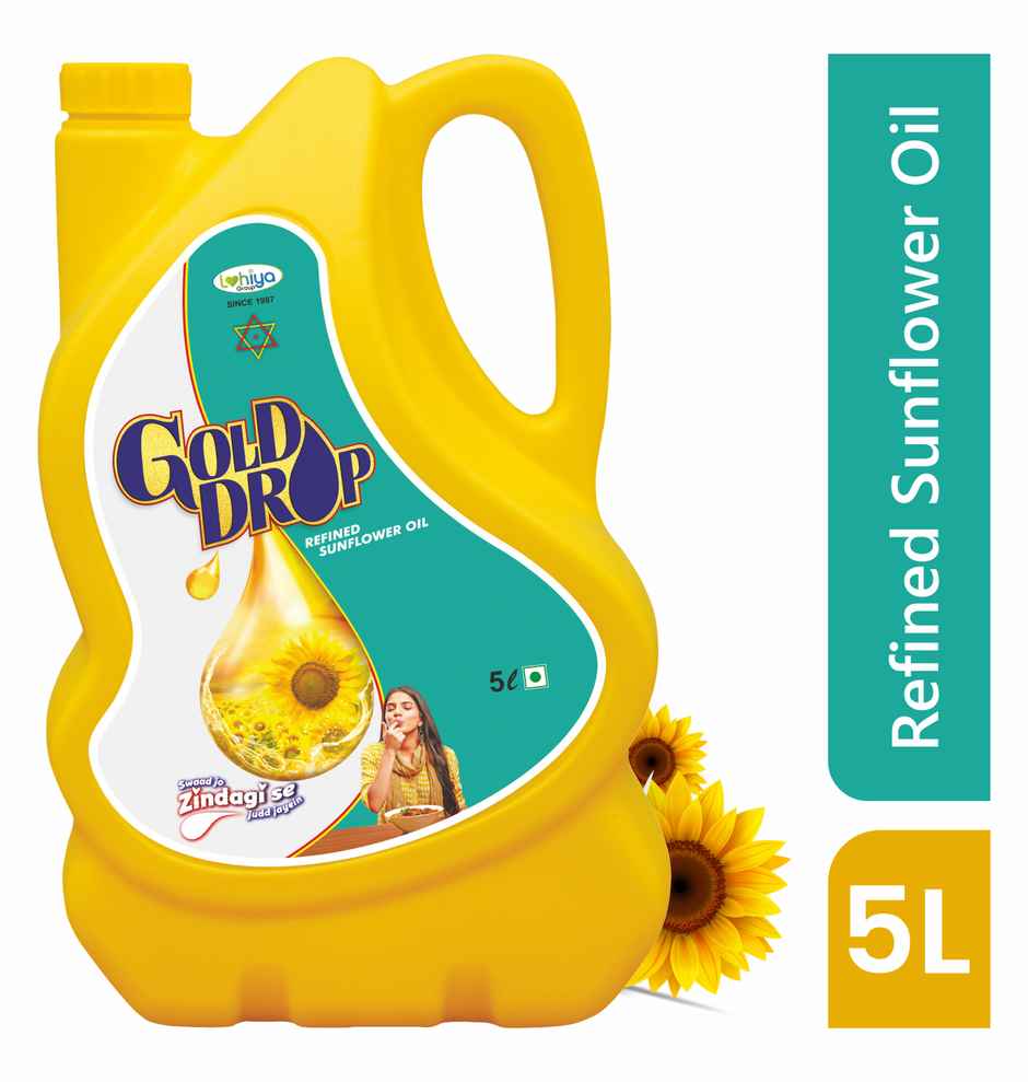 Gold Drop Sunflower Oil | Jar