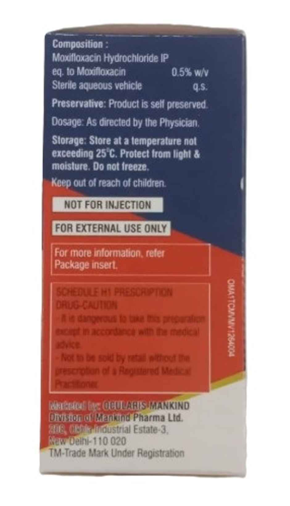 Mahaflox 0.5% Eye Drop