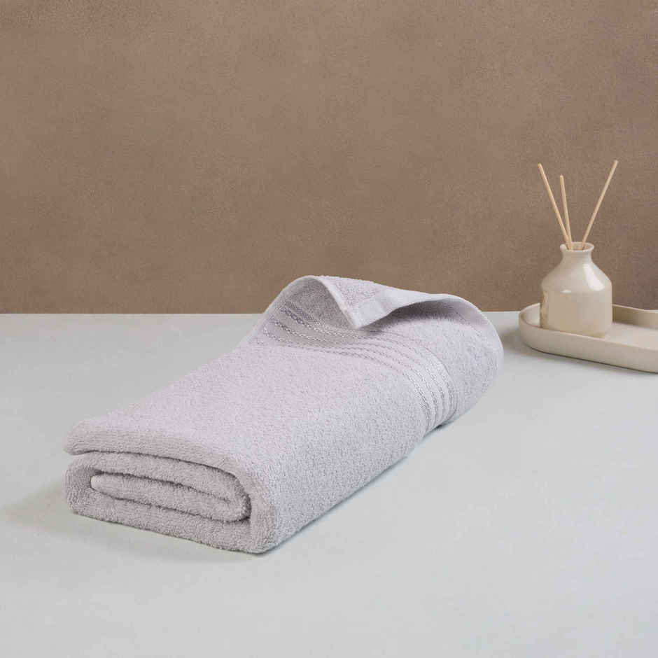 Himeya Quick Dry 380 GSM Cotton Bath Towel | Grey