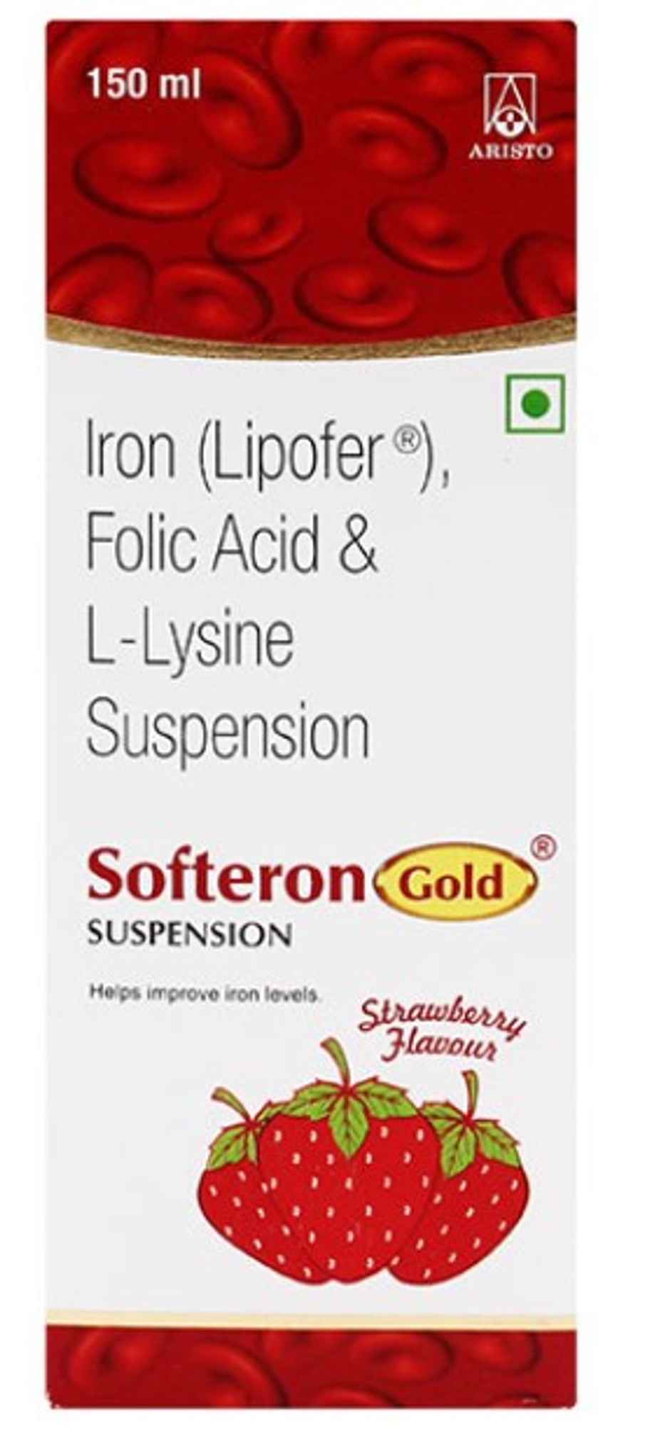 Softeron Gold Strawberry Oral Suspension