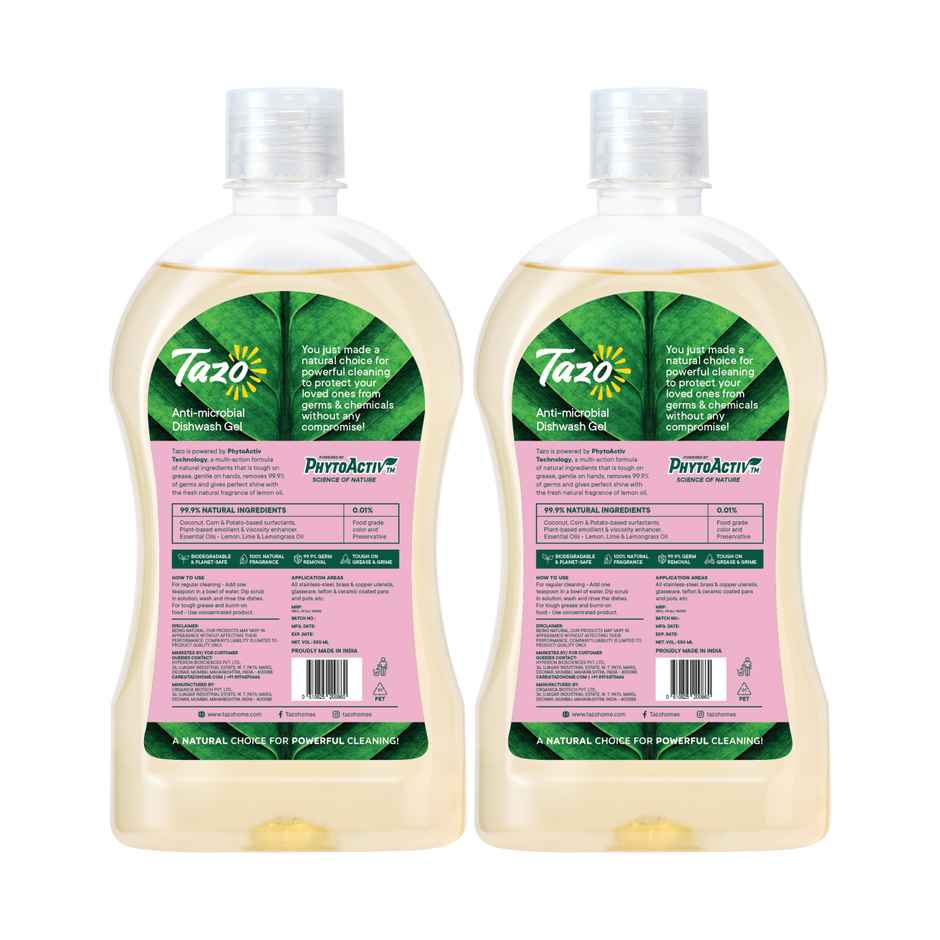 Tazo Phytoactiv Natural Dishwash Gel