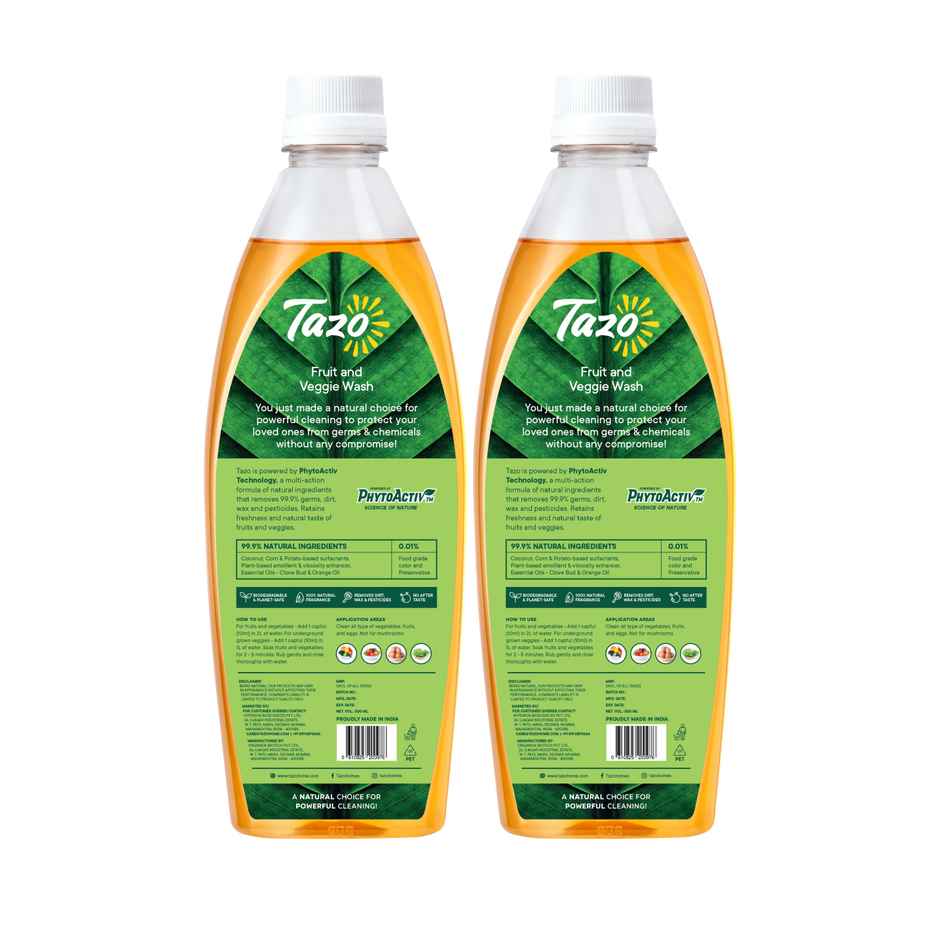 Tazo Natural Fruit And Veggie Wash