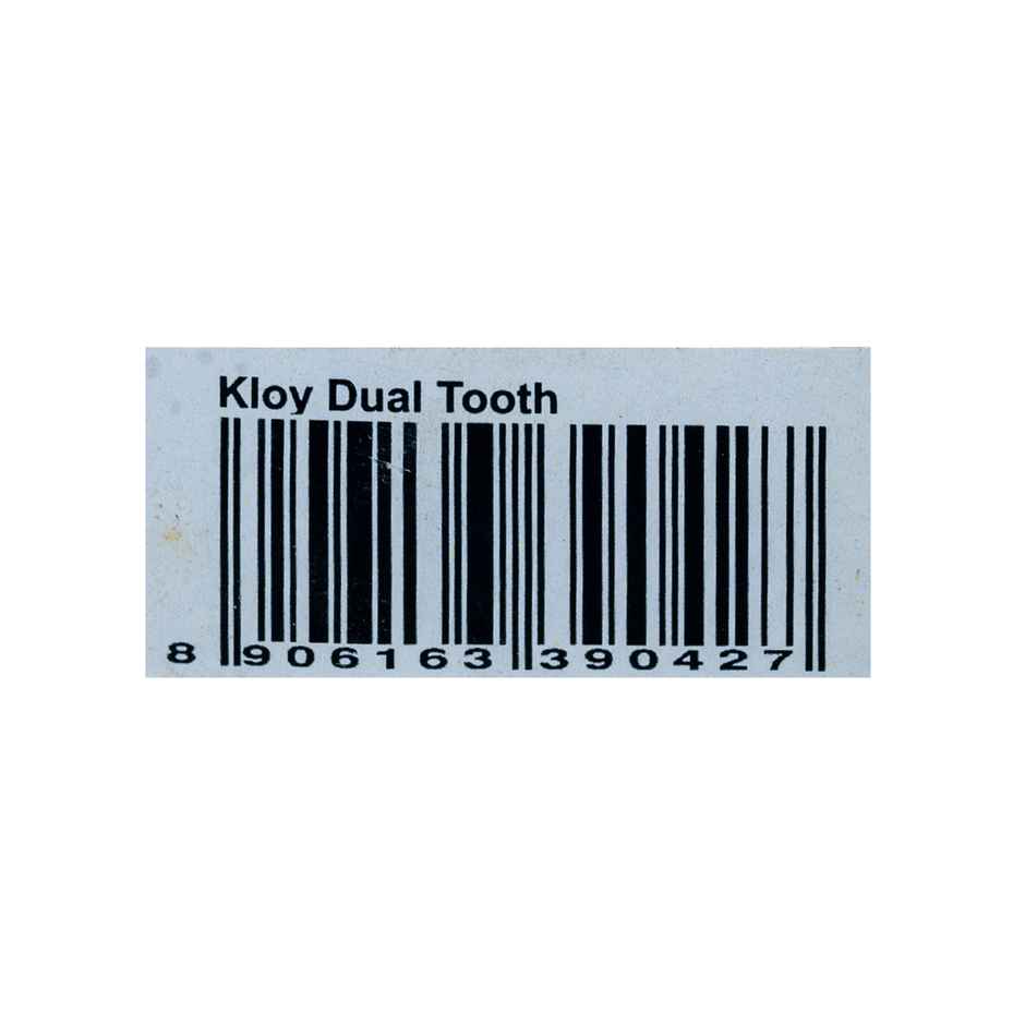 Kloy Kacchi Neem Comb Treated With Neem Oil, Bhringraj For Men & Women | Dual Tooth