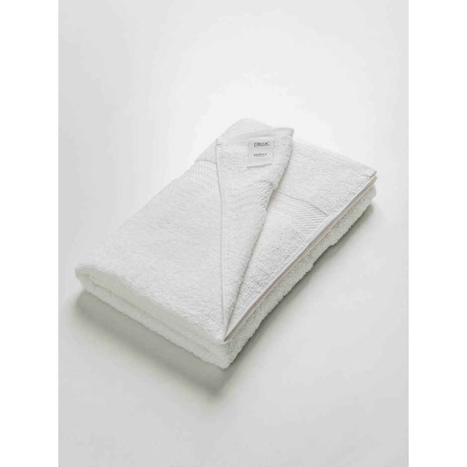 DDECOR Highly Durable Good Absorbency Cotton 500 GSM Bath Towel - White