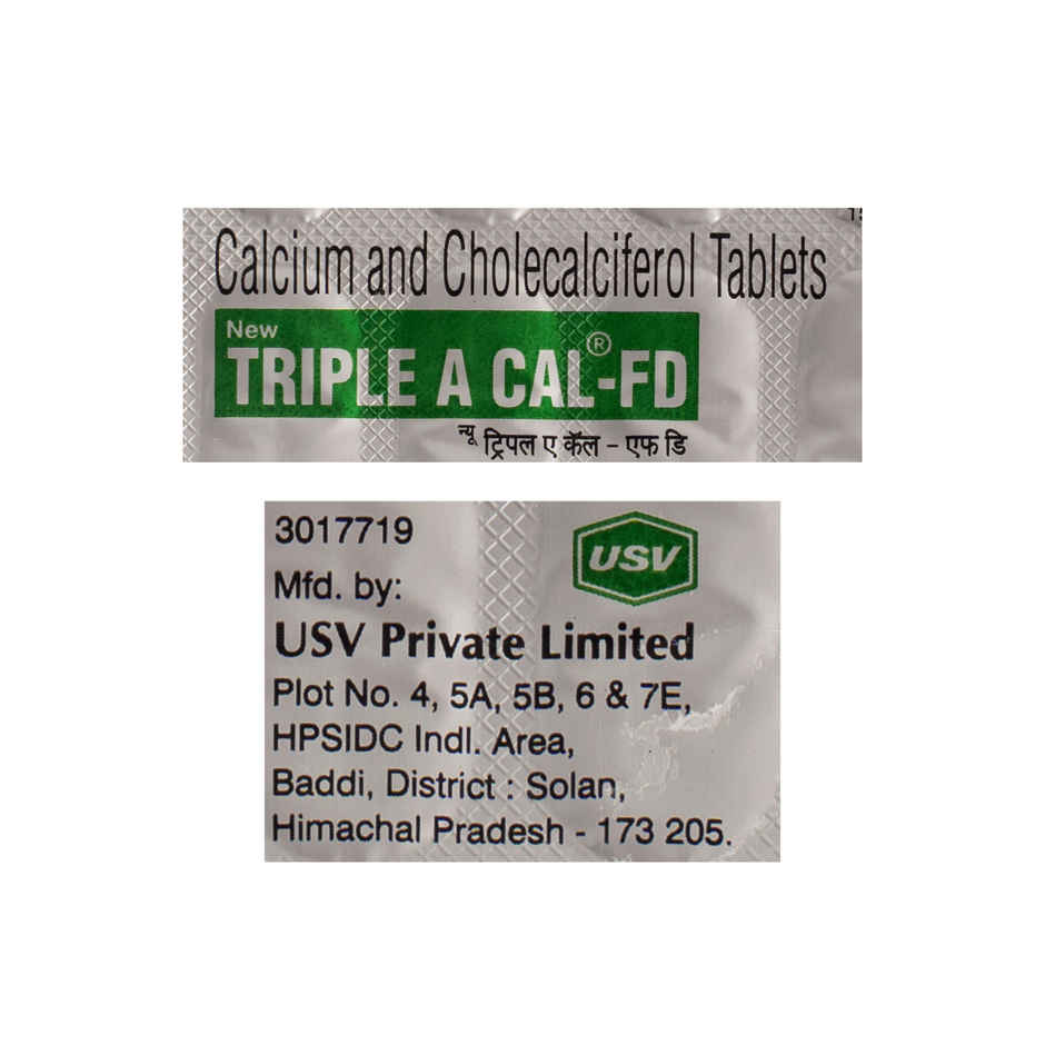 New Triple A CAL- FD Tablet