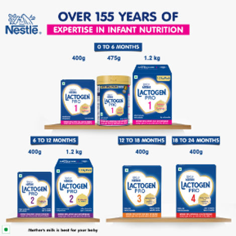 Nestle Lactogen Pro 3 Powder | Follow-Up Formula With Iron | After 12 Months Up To 18 Months