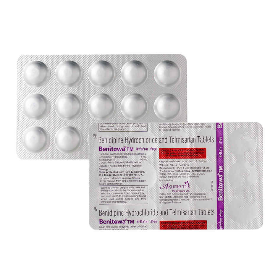 Benitowa TM 4mg/40mg Tablet
