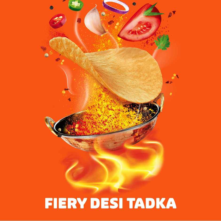 Pringles Potato Chips Desi Masala Tadka Flavour | Crispy Snack