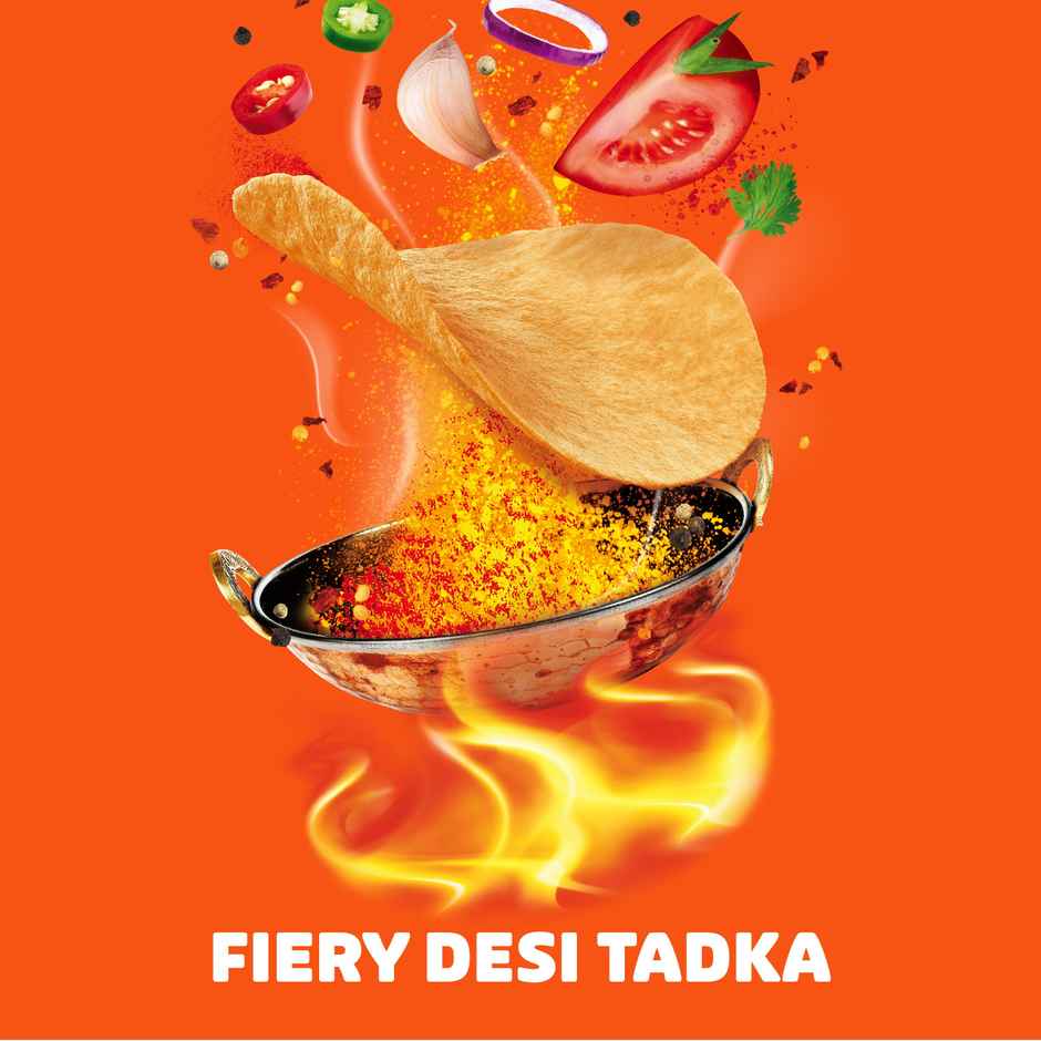 Pringles Potato Chips Desi Masala Tadka Flavour