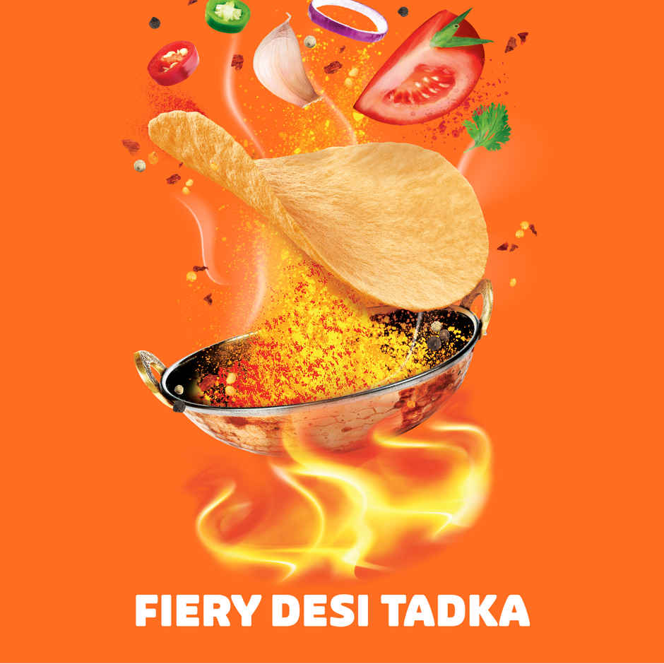 Pringles Potato Chips Desi Masala Tadka Flavour|Crispy Snack
