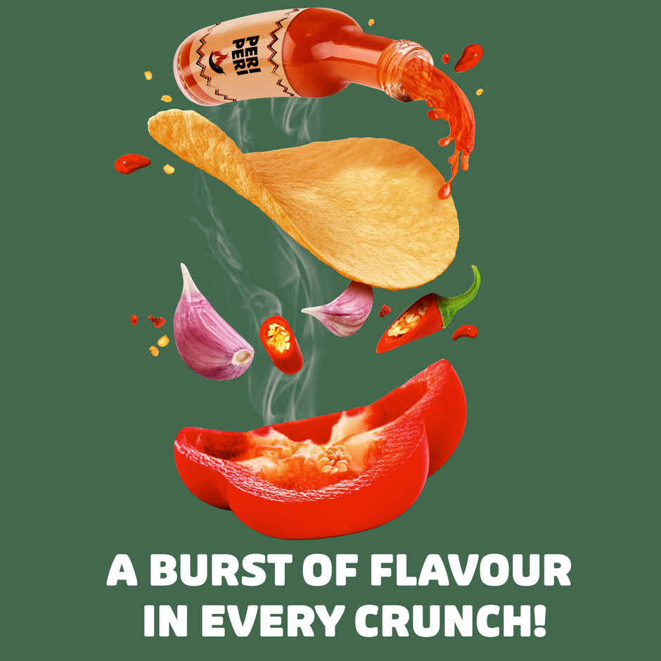 Pringles Potato Chips Peri Peri Flavour |Crispy Snack