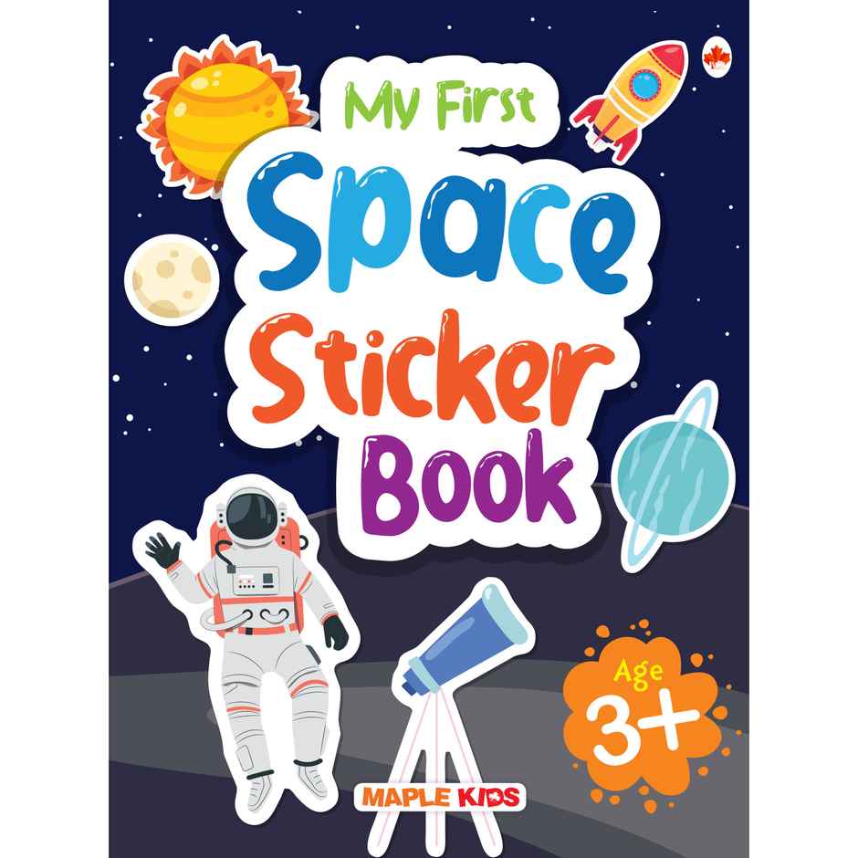 My First Sticker Book | Space | Activity Book for Kids with 45+ Stickers | Age 3+ Years
