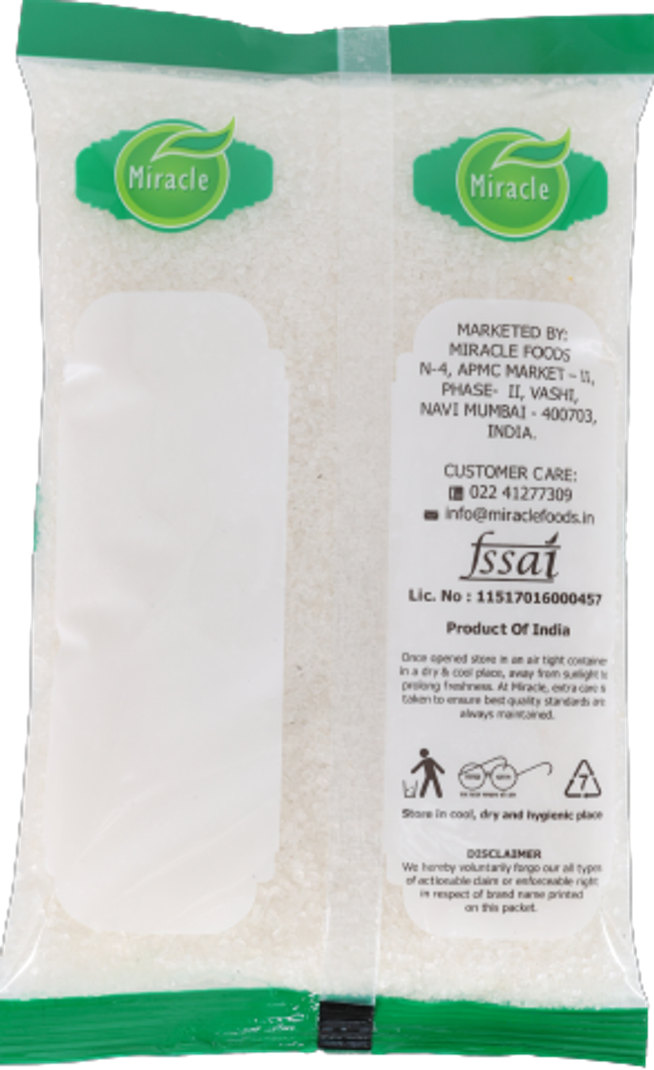 Miracle Regular Sugar (Pouch)