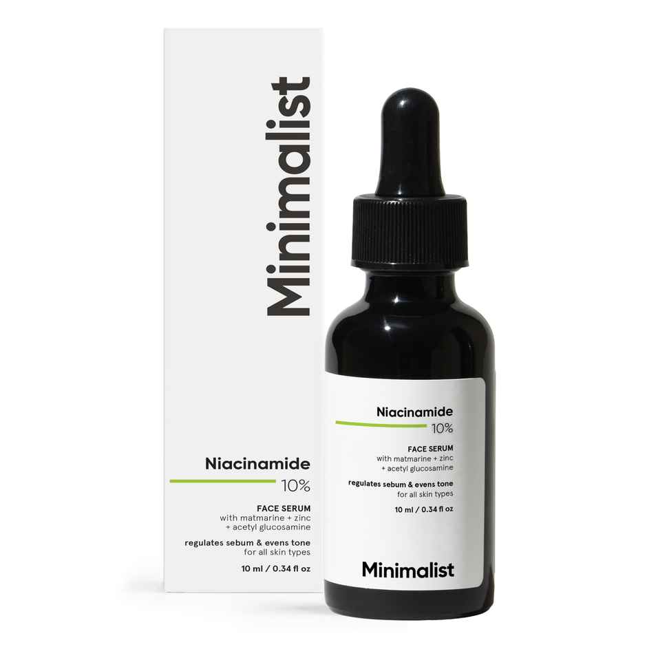 Minimalist Oil Control & Anti-Acne 10% Niacinamide Face Serum Combo