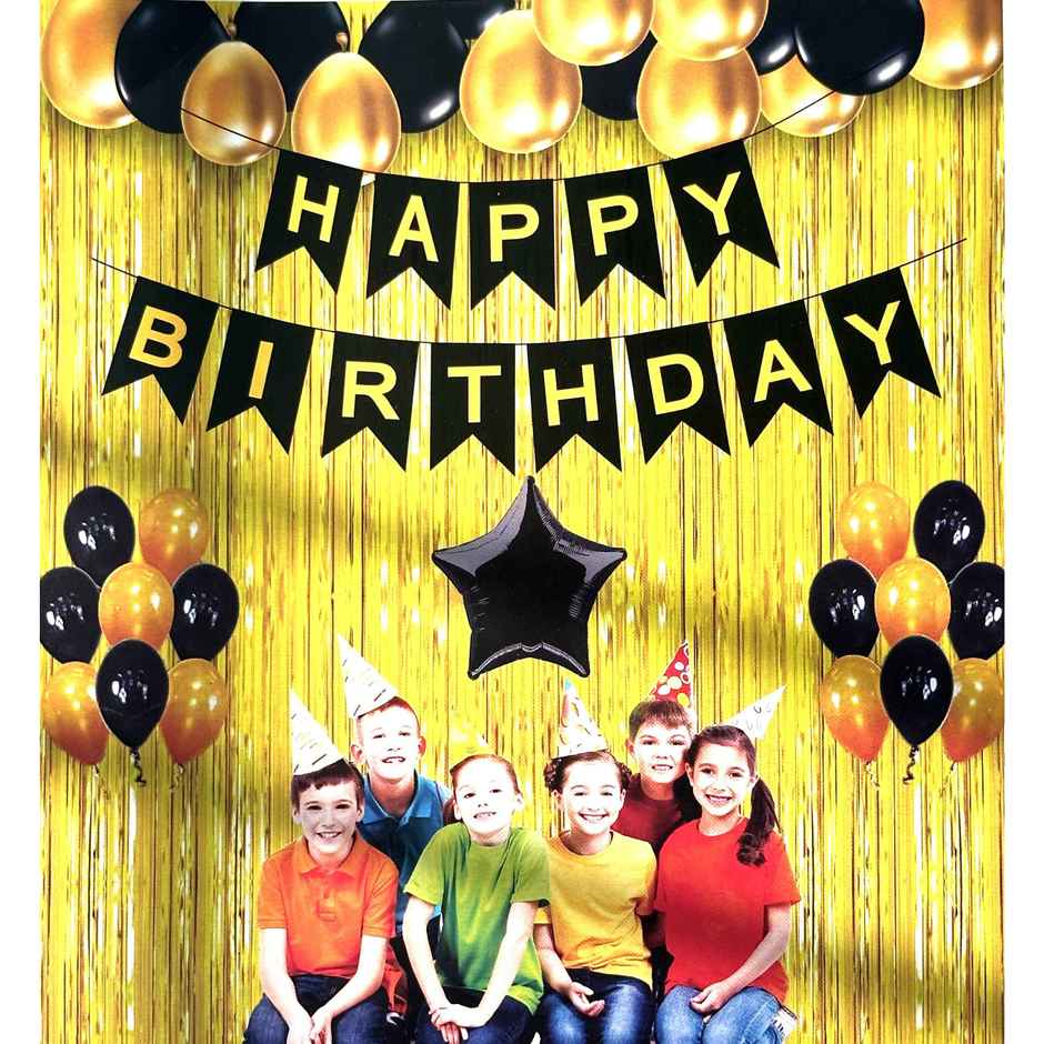 Happy Birthday Theme | Assorted Colours | Let's Vybe