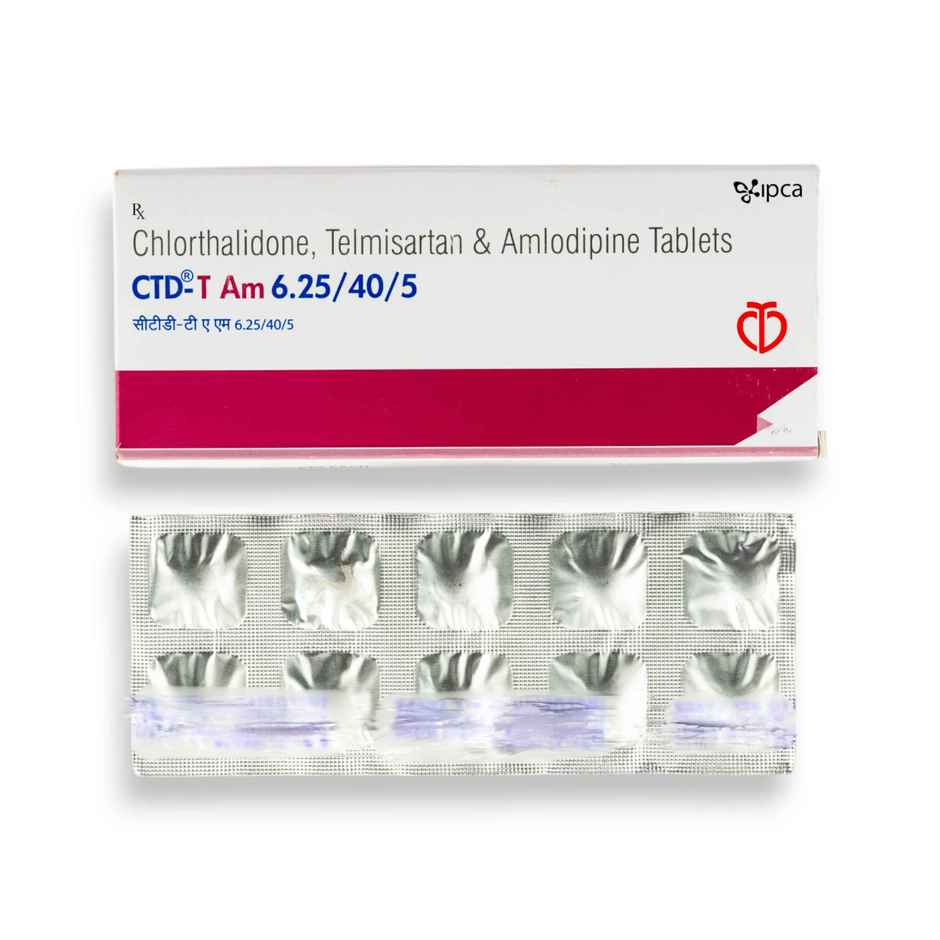 CTD-T Am 6.25/40/5 Tablet