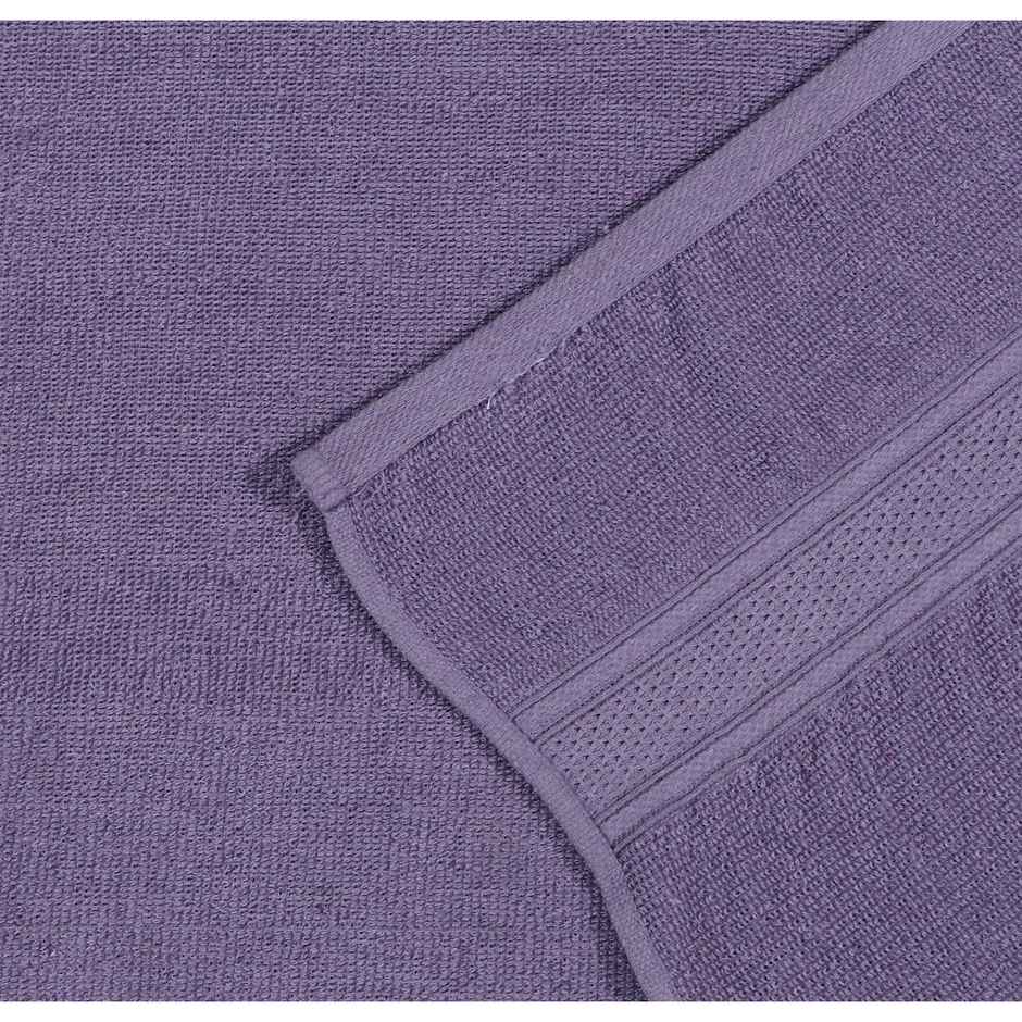 Dream Living Cotton Rich Bath Towel | 400 GSM | Ultra | Absorbent | Quick Dry I 27 x 55 in Purple